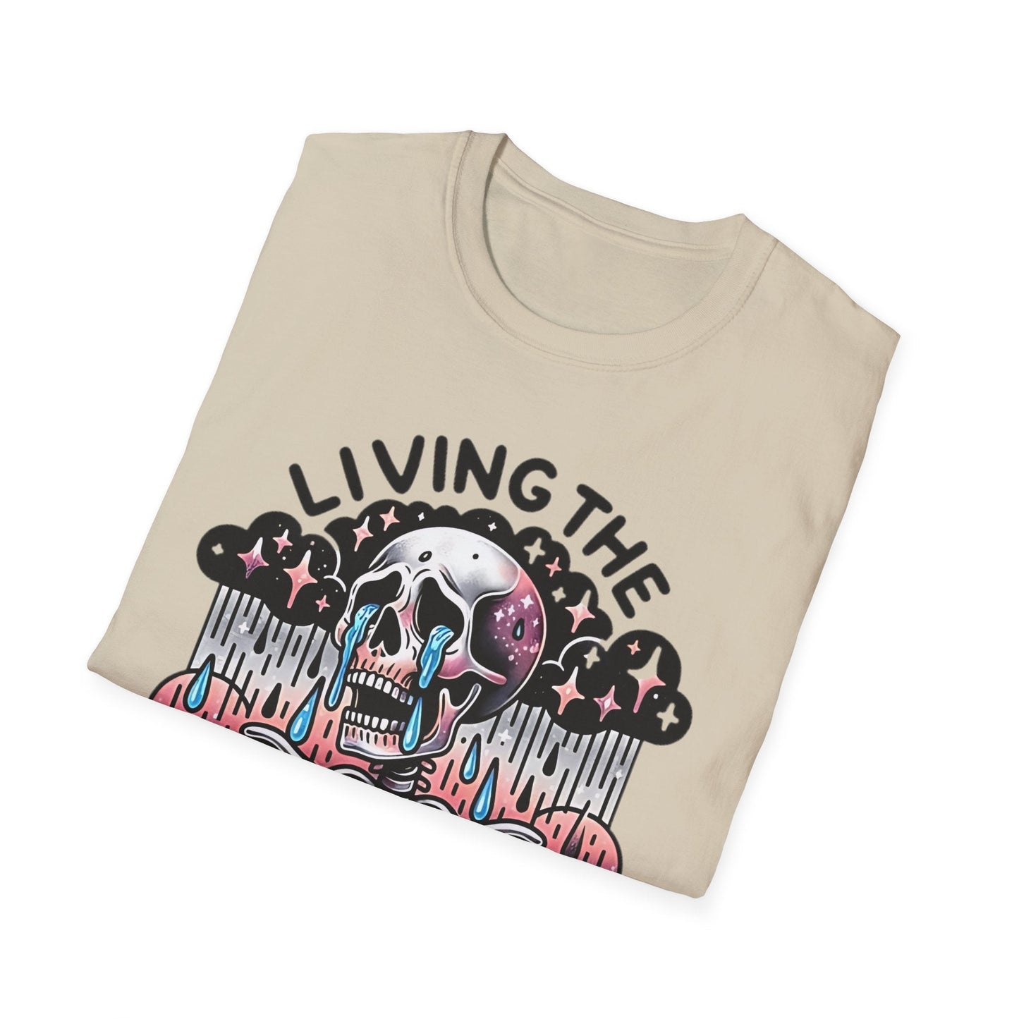 Unisex Skull Shirt Skeleton Design Gildan Softstyle 64000 Short Sleeve T Shirt For Everyday Comfort