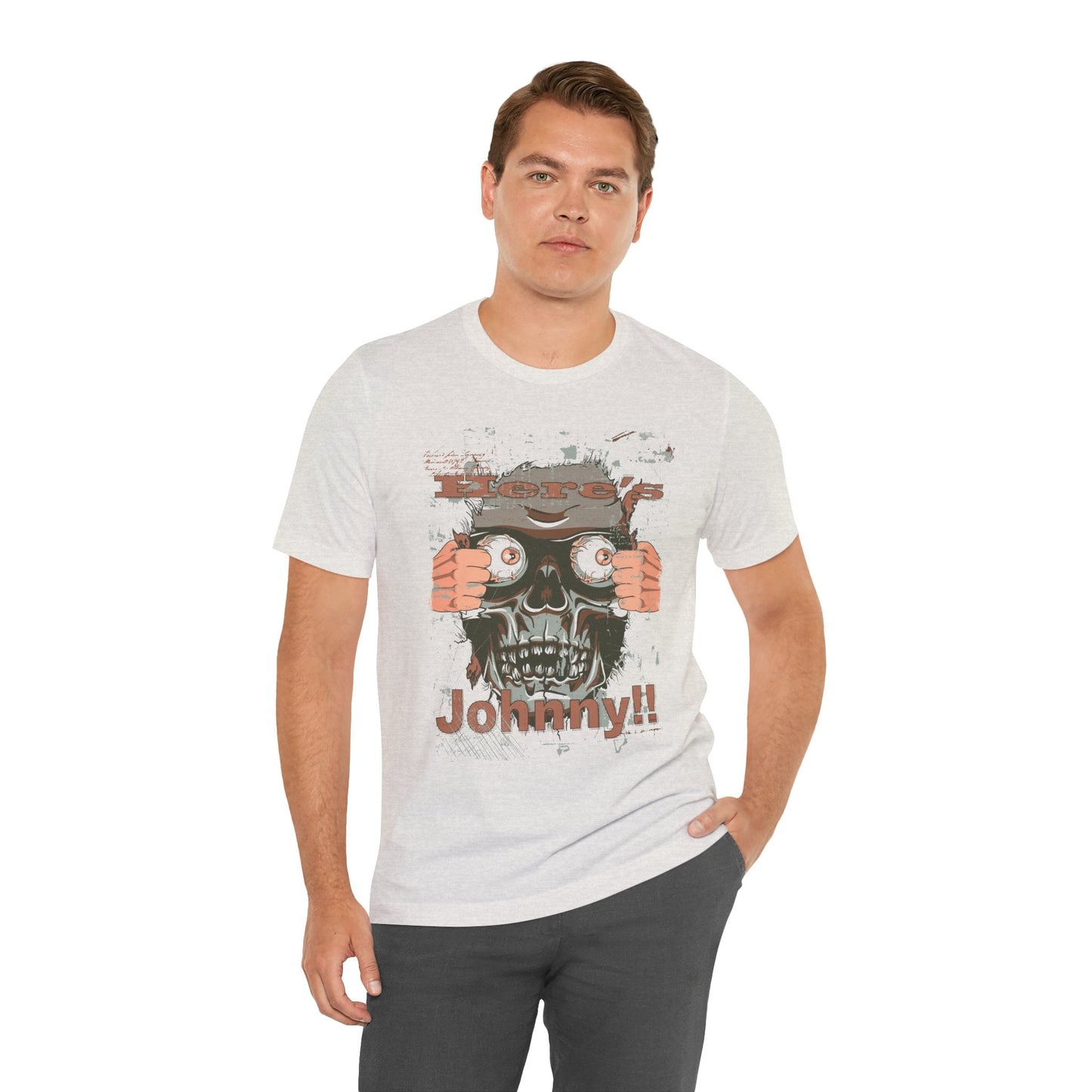 Skull Graphic Unisex Cotton T-Shirt r8