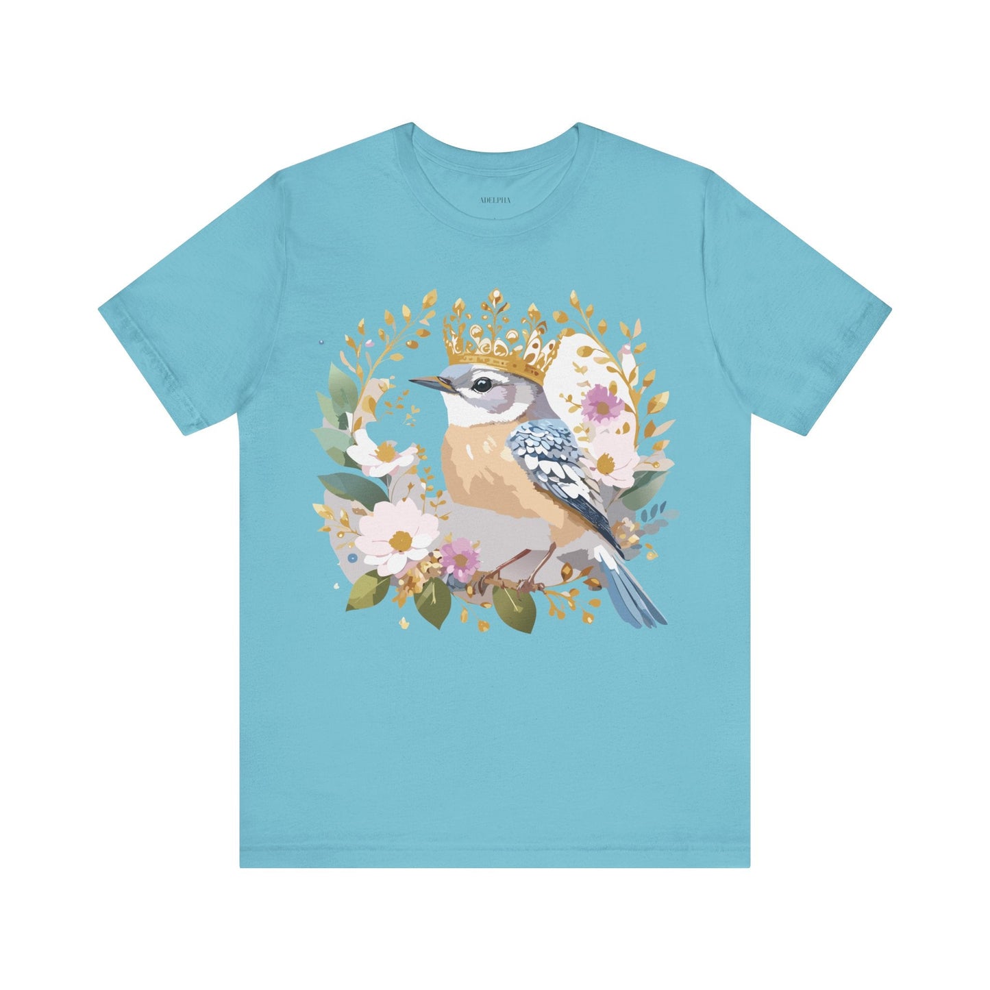 Adelpha Medallion Graphic Tee Unisex Jersey Short Sleeve Vintage Inspired Art Design