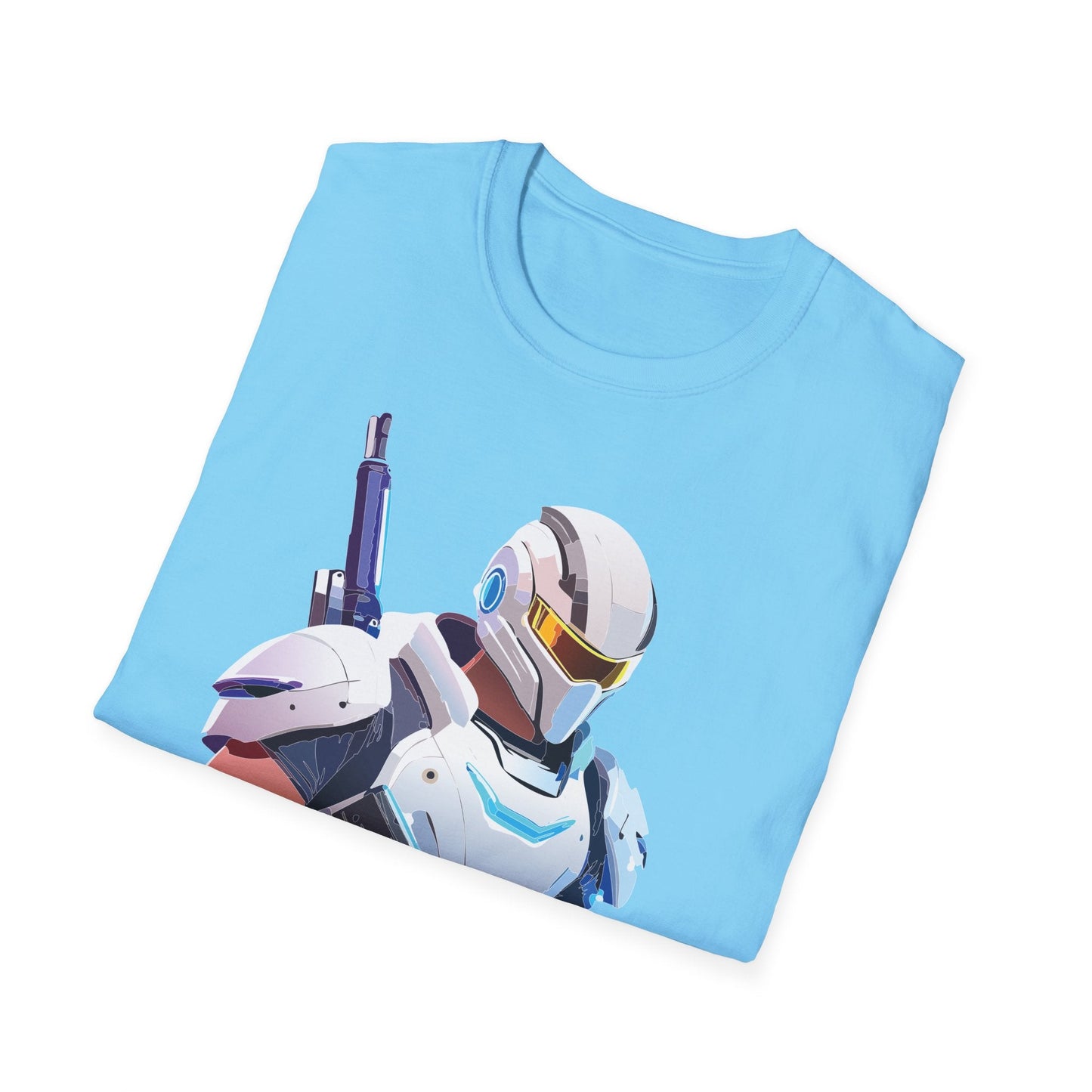 Robocop T Shirt Unisex Softstyle 64000 Gildan 100 Percent Ring Spun Cotton Graphic Tee