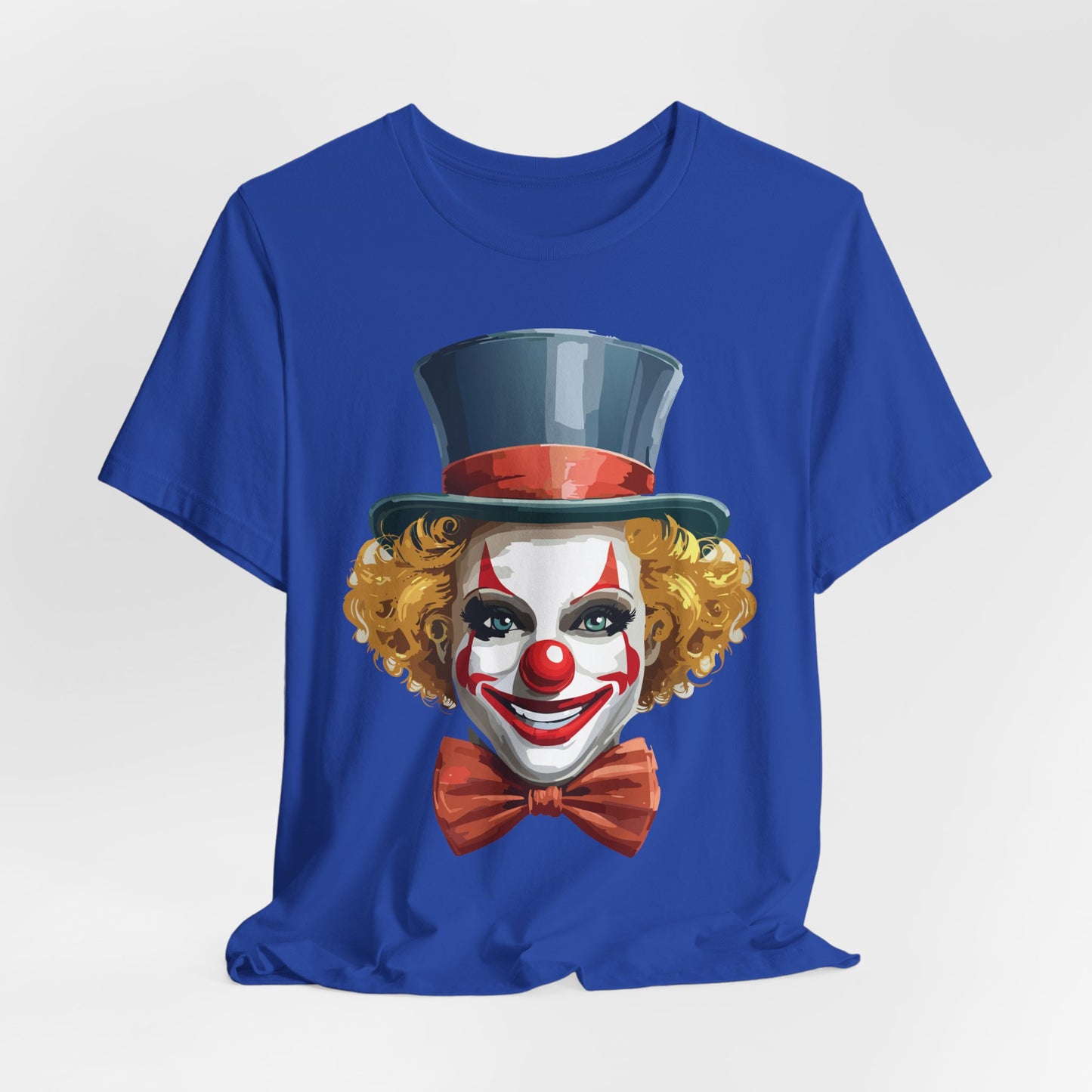 Clown Shirt, Funny Shirt, T-Shirt with Clown, Funny Art Design Tee, Circus Tees, Circus T-Shirt, Unisex Humor Wear 11