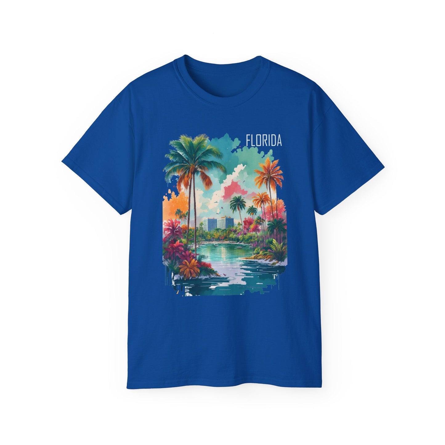 Florida Graphic Unisex Cotton T‑Shirt 2