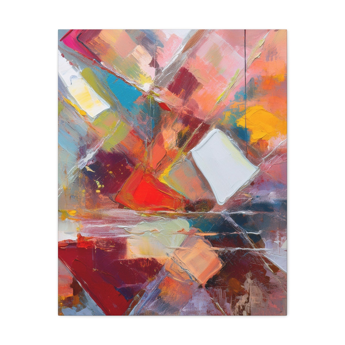 Abstract Oil Painting Print Canvas 20x24,20x30,24x30 24x32,24x36,30x40 32x48,36x48,40x60 Pine-Wood Inner Frame ABS-180