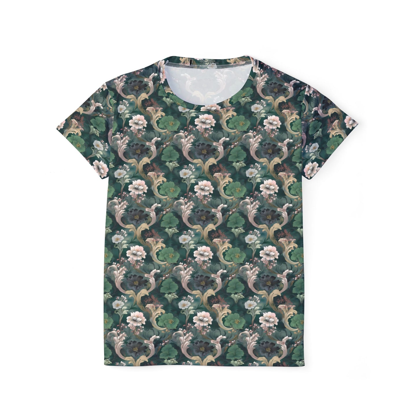 Women Poly Shirt with Floral Print F341