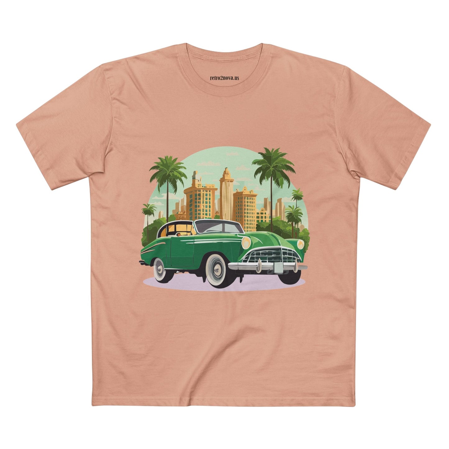 Retro Car Shirts Vintage Car Tee RC 18 Unisex Premium Cotton Art Print Tee Limited Edition