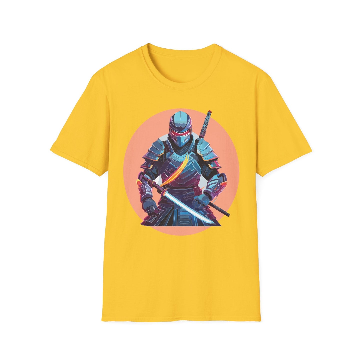 Samurai Shirt Unisex T Shirt 100 Percent Ring Spun Cotton Softstyle Tee Gildan 64000