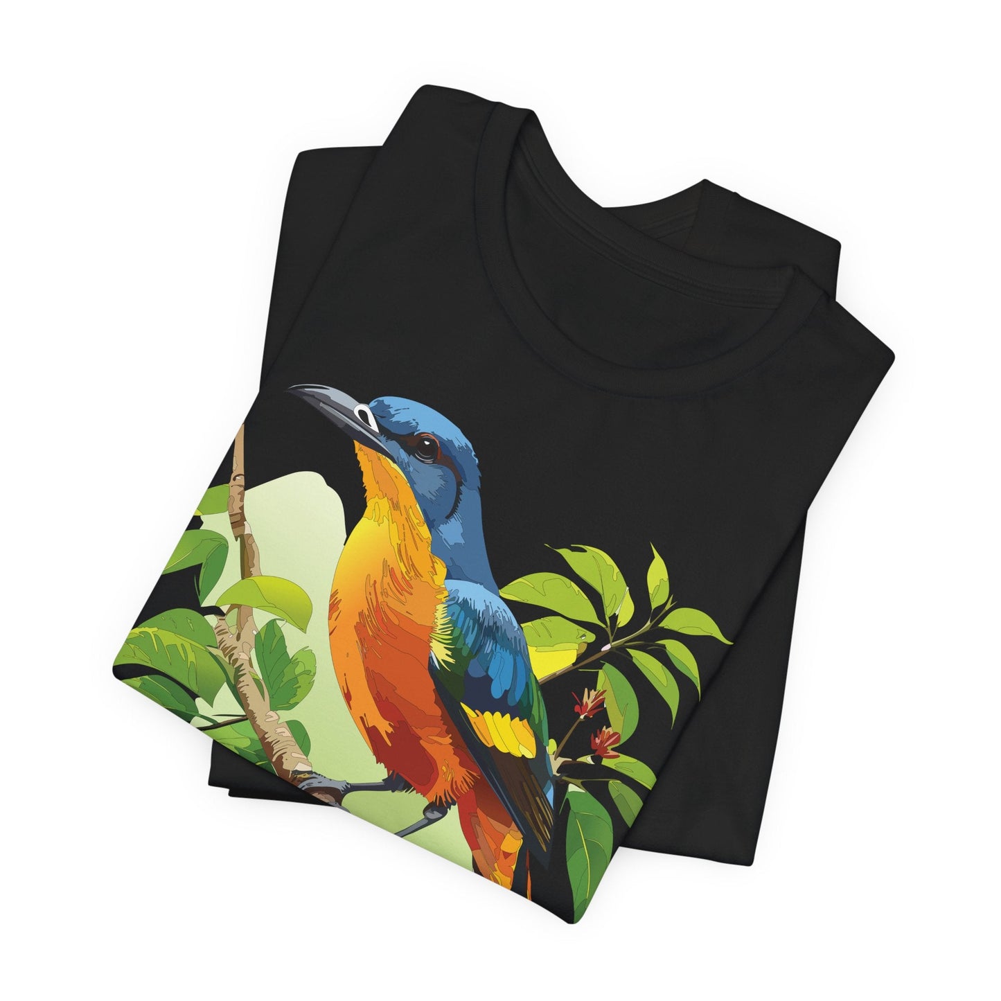 Unisex Animal Design Tee Shirt With Wildlife Graphics For Casual Everyday Wear And Comfort