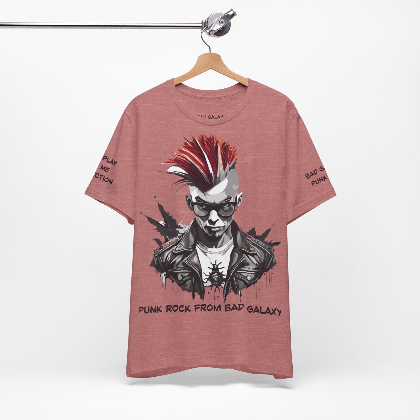 Punk Rock Tee Shirt Made In USA Free Shipping 100 Percent Cotton With Durable Stitching