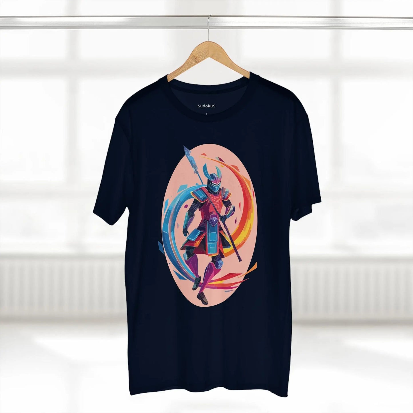Samurai Graphic Unisex 100 Cotton Staple Tee 20