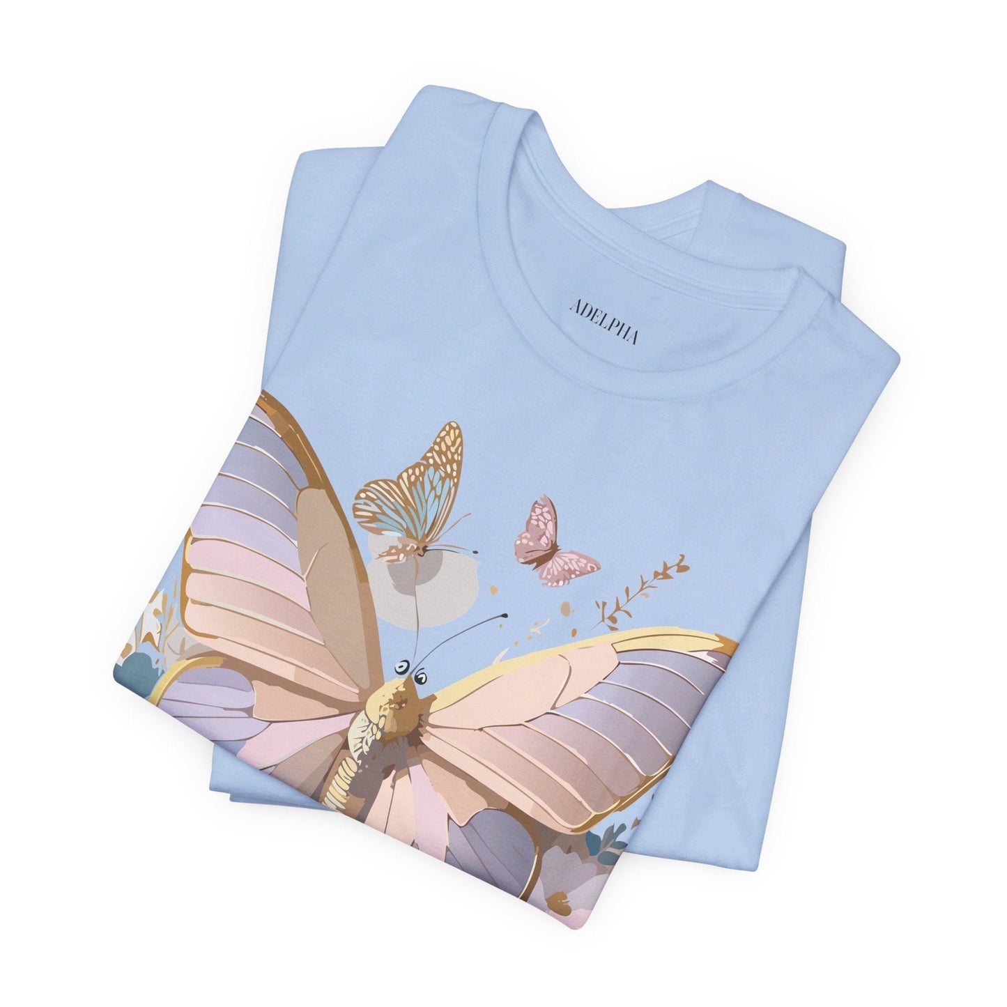 Adelpha Graphic Butterfly Shirt Unisex Jersey Short Sleeve Tee