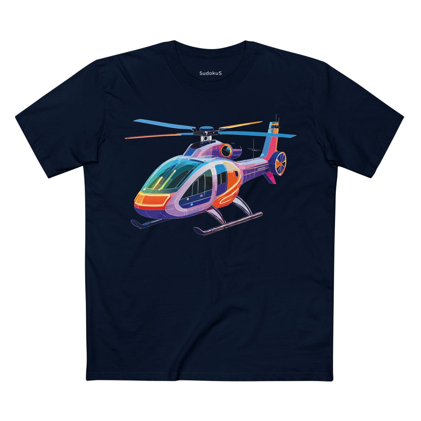 Chopper Graphic Unisex 100 Cotton Staple Tee 13
