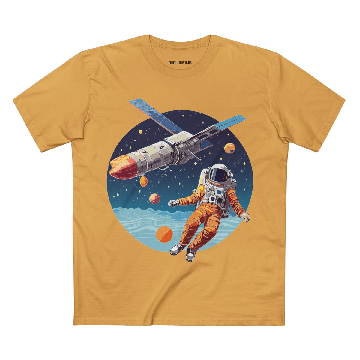 Cosmos Astronaut Graphic Tee Staple Unisex 100 Cotton Tee Shirt - CS-5