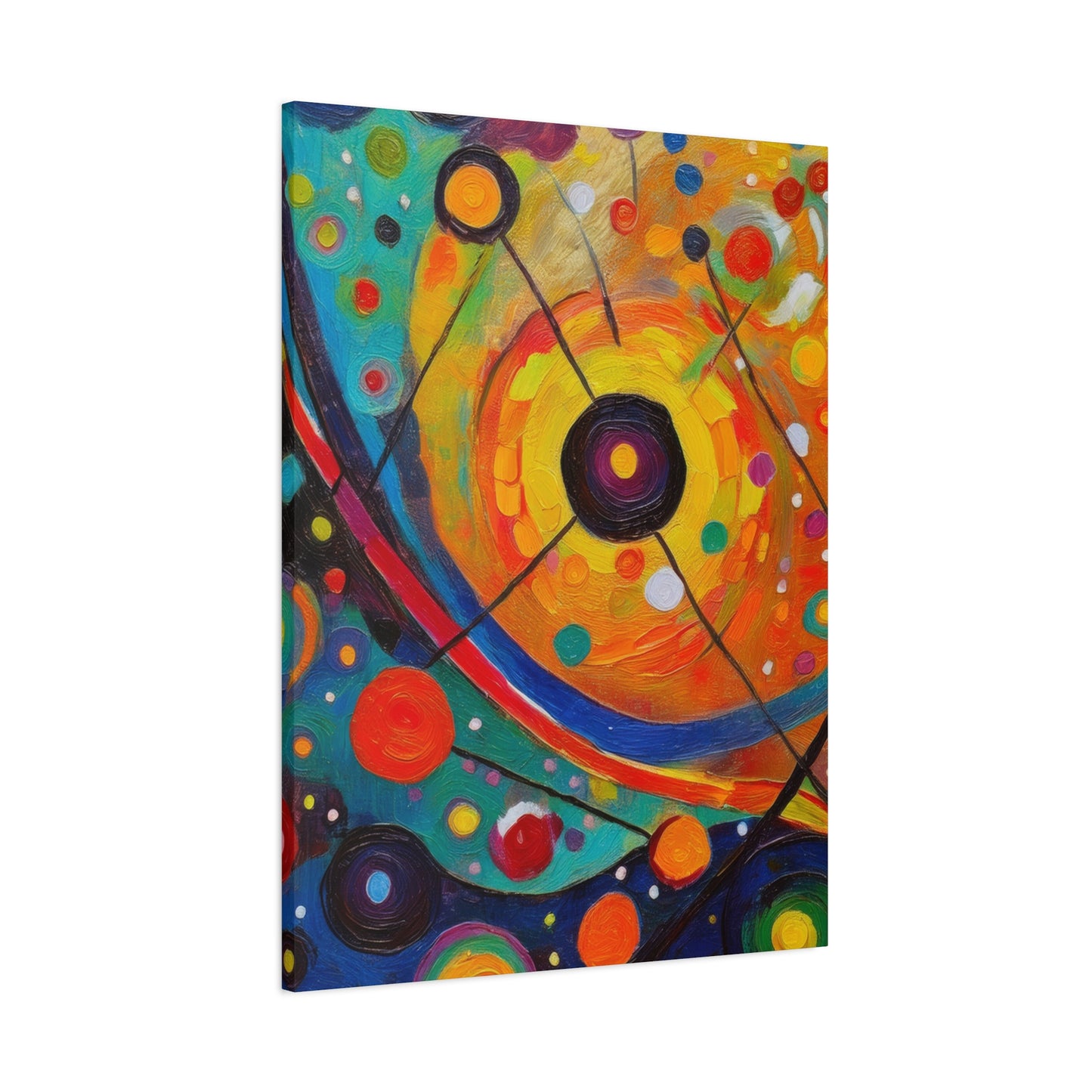 Abstract Oil Painting Print Canvas 20x24,20x30,24x30 24x32,24x36,30x40 32x48,36x48,40x60 Pine-Wood Inner Frame ABS-133