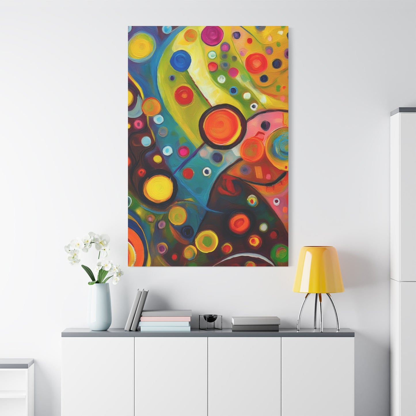 Abstract Oil Painting Print Canvas 20x24,20x30,24x30 24x32,24x36,30x40 32x48,36x48,40x60 Pine-Wood Inner Frame ABS-125