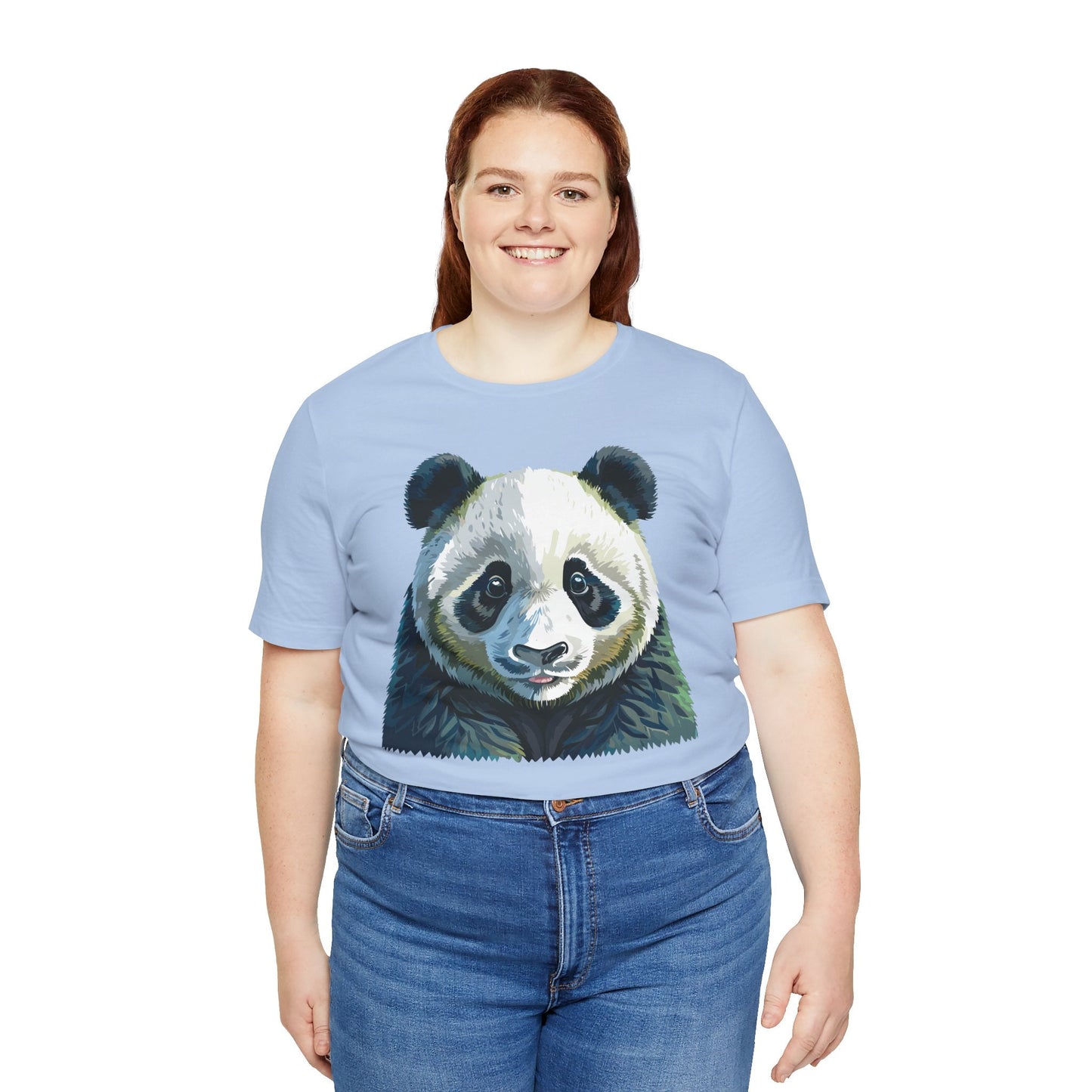 Unisex Animal Graphic Tee Shirt With Wild Animals Art Design Gildan Softstyle 64000