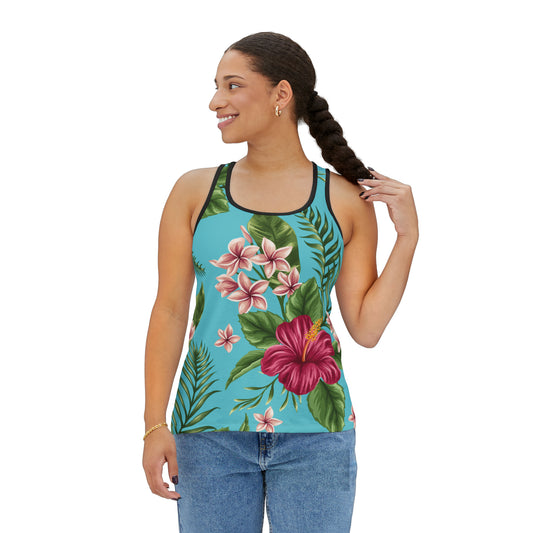 Summer Tank Top with floral prints