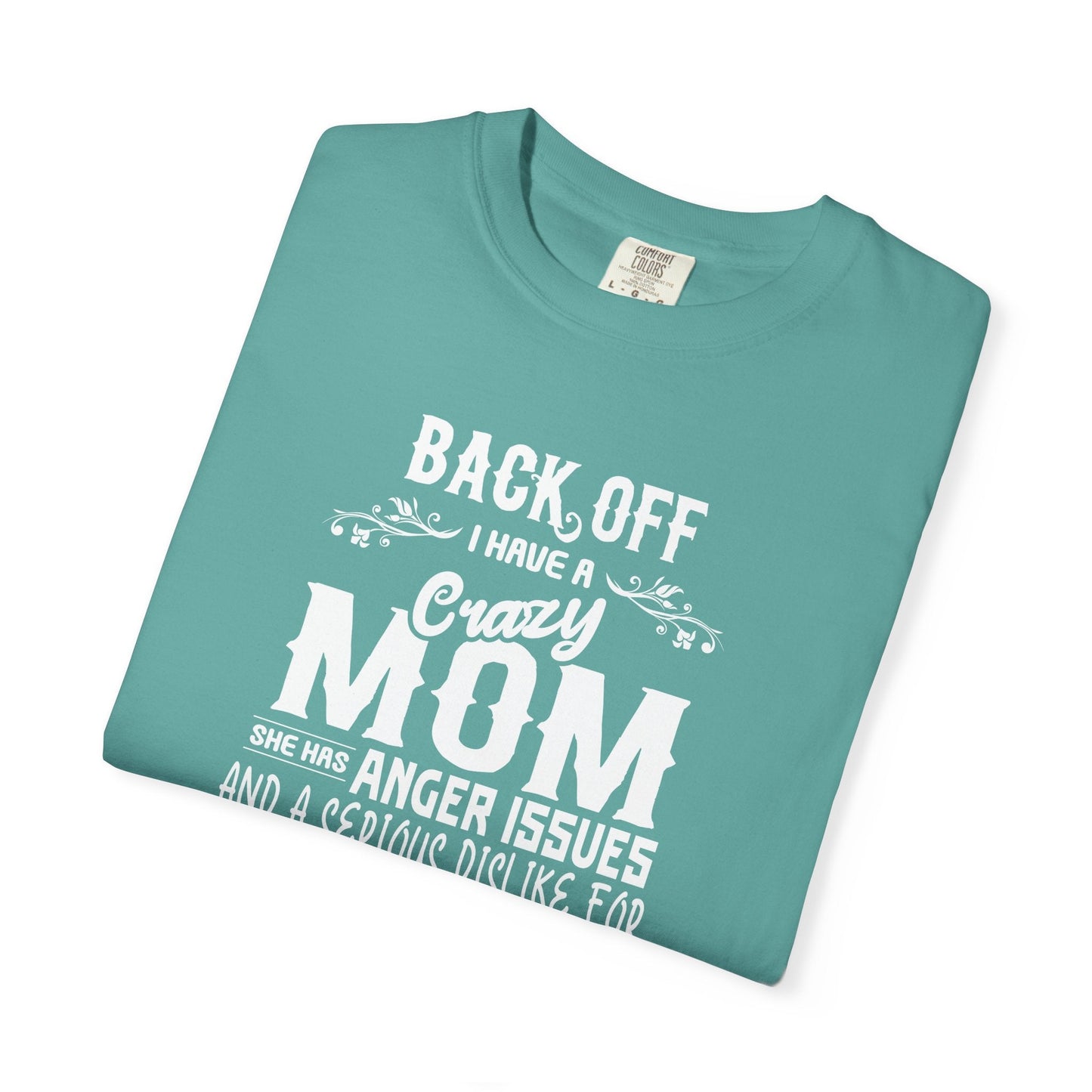 Mom T-shirt Mother's Day Mama Tee Unisex Comfort Colors Garment-Dyed Cotton h34