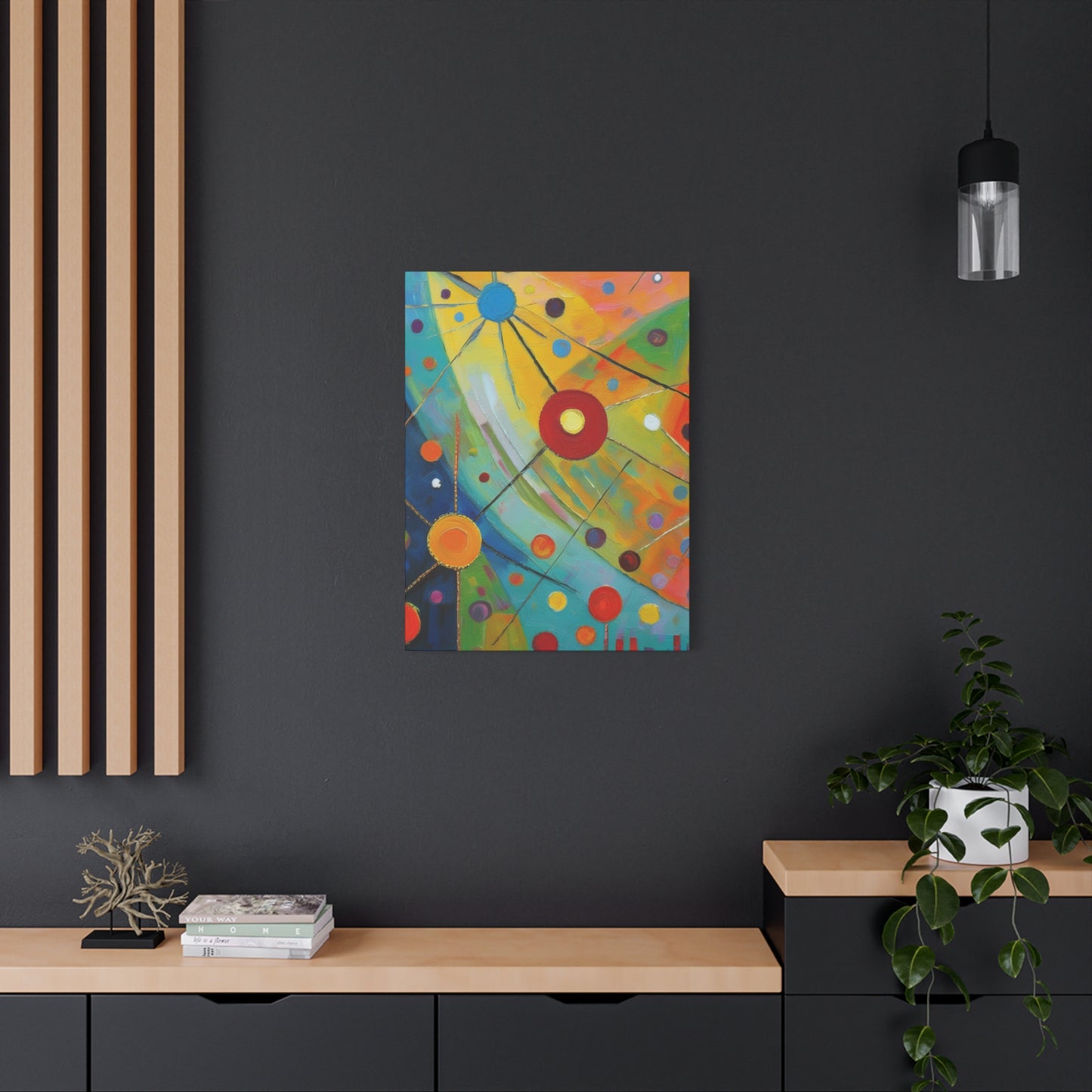 Abstract Oil Painting Print Canvas 20x24,20x30,24x30 24x32,24x36,30x40 32x48,36x48,40x60 Pine-Wood Inner Frame ABS-144