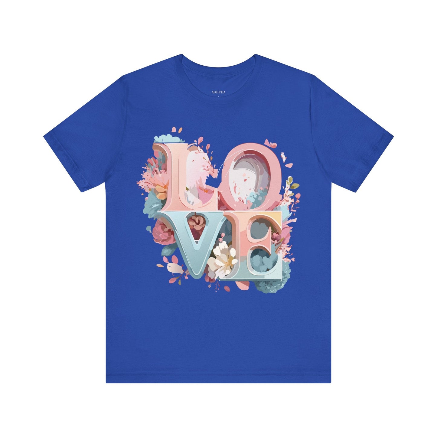 Valentine Graphic T Shirt Unisex Jersey Short Sleeve With Vintage Inspired Artwork By Adelpha