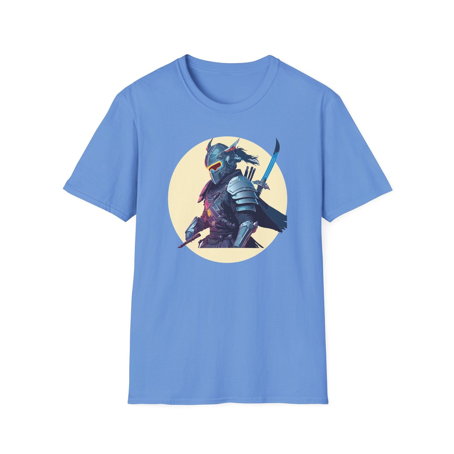 Samurai Shirt Unisex Softstyle Short Sleeve T Shirt Gildan 64000 Breathable Comfort Wear