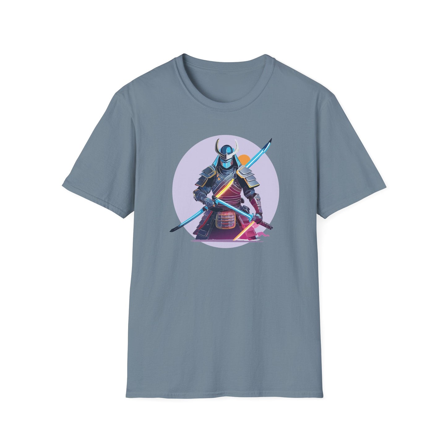 Samurai Shirt Unisex Gildan Softstyle Tee 100 Percent Cotton Lightweight Comfort