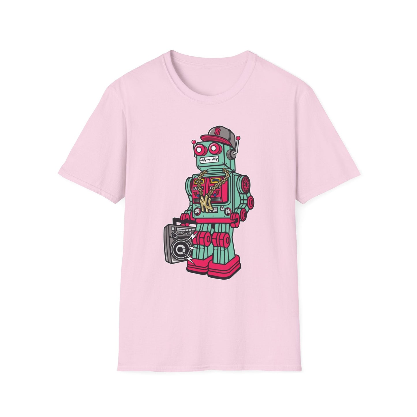 Cartoon T Shirt Animation Tee Funny Unisex Gildan Softstyle 64000 Ring Spun Cotton