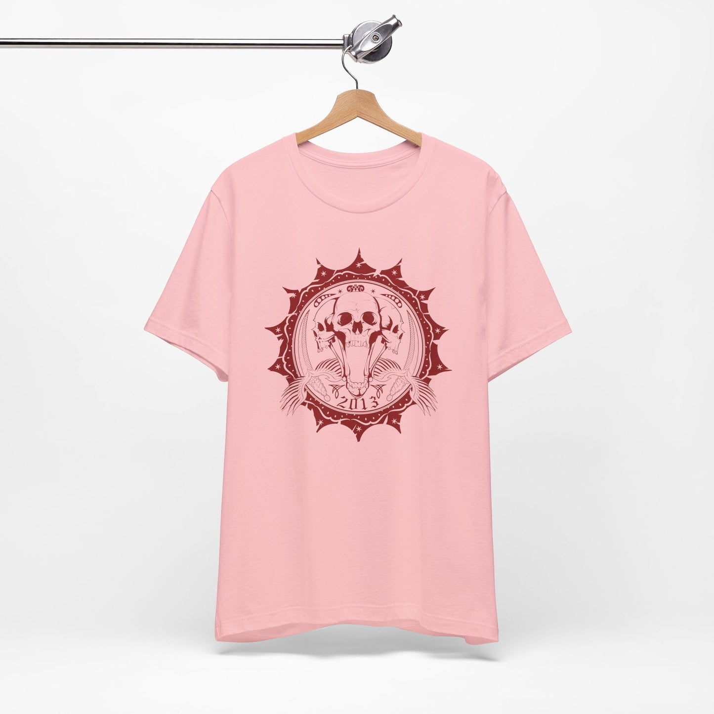 Skull Elephant Mandala Tee Boho Skull Graphic Shirt Art-51