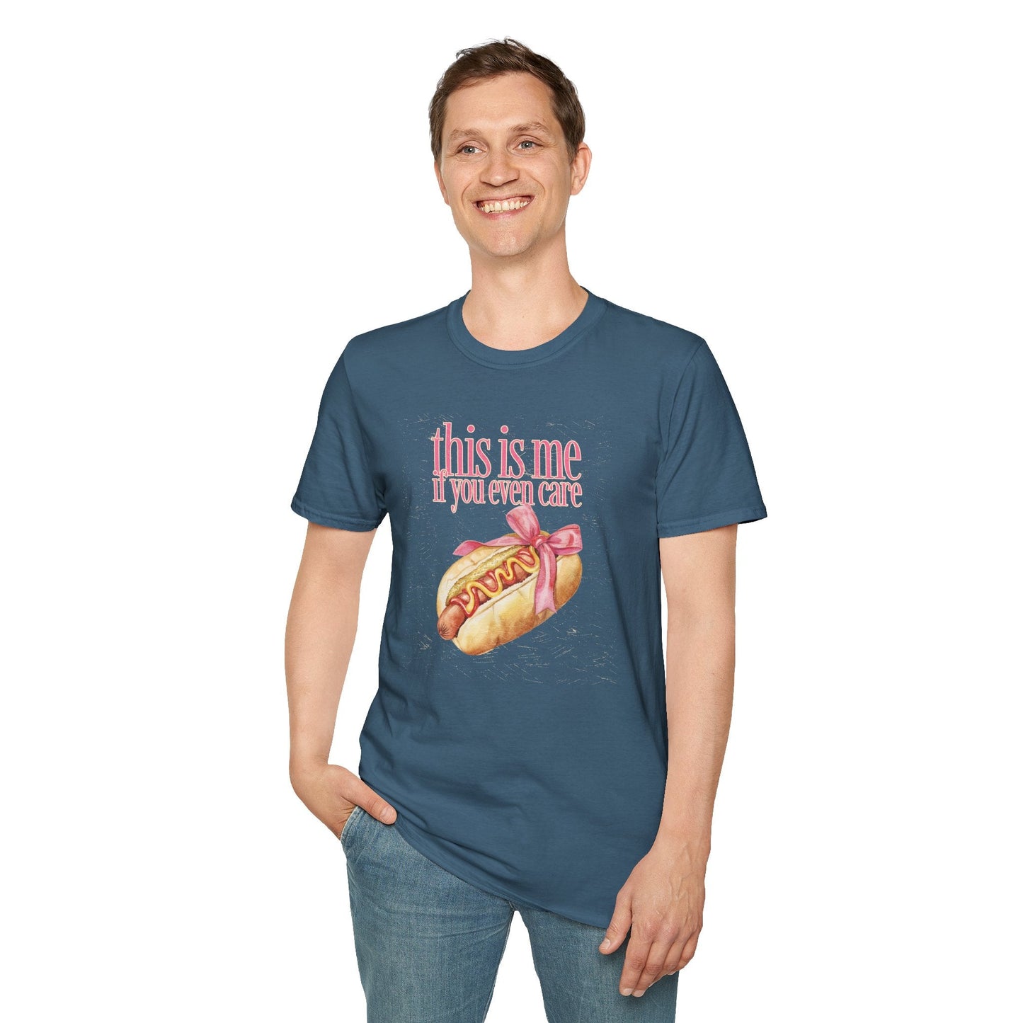 Funny Food T Shirt Unisex Softstyle Tee with Art Design Gildan 64000 100 Percent Ring Spun Cotton Lightweight Comfort