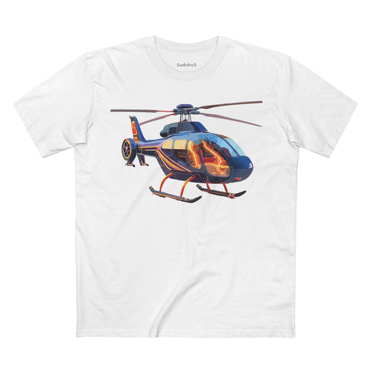 Chopper Graphic Unisex 100 Cotton Staple Tee 11