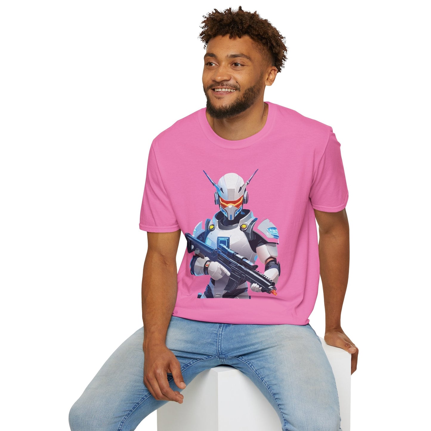 Robocop Shirt Unisex T Shirt With Robocop Artwork Gildan Softstyle 64000 Cotton Tee