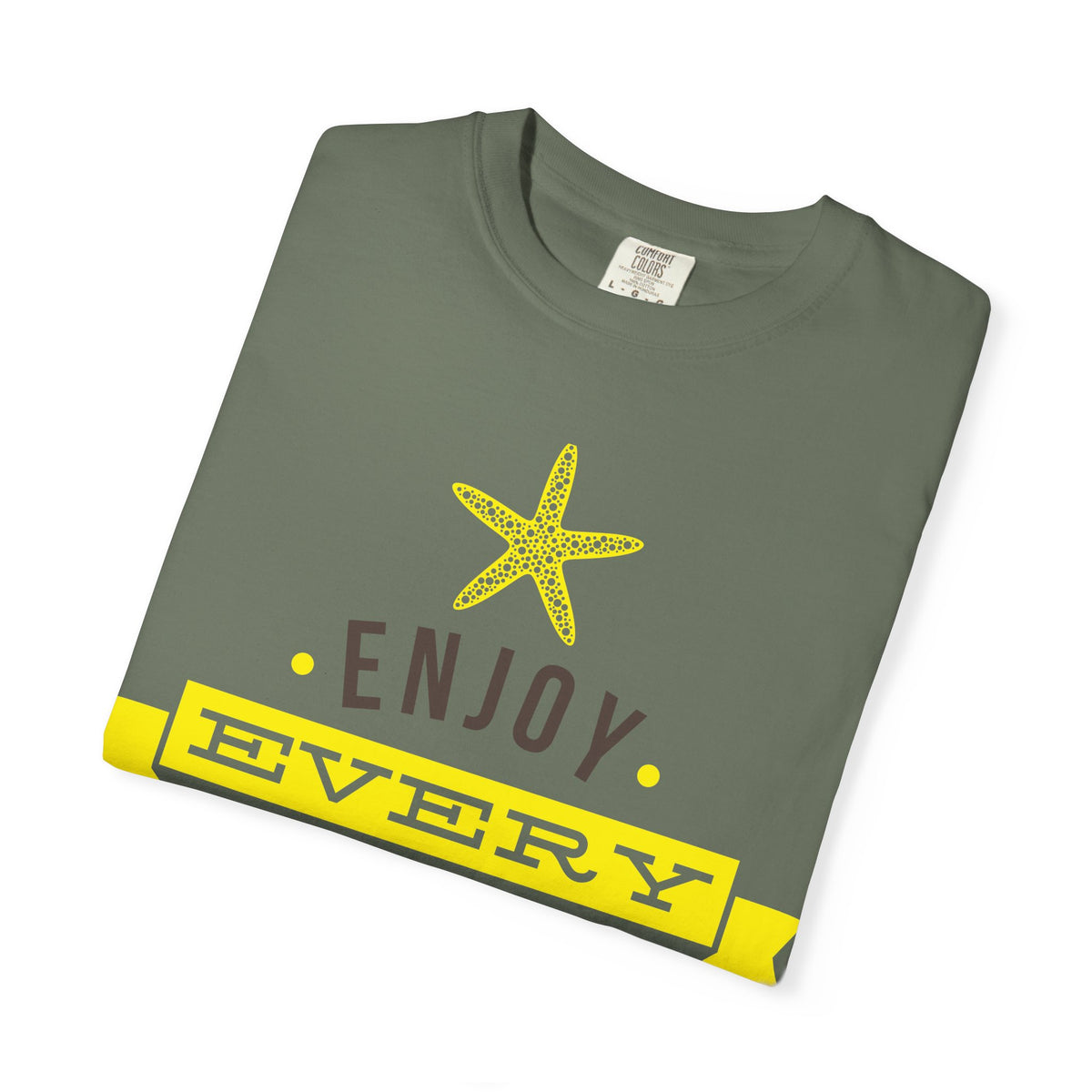 Comfort Colors 1717 Unisex Garment Dyed T Shirt Relaxed Fit Heavyweight 100 Percent Ring Spun Cotton