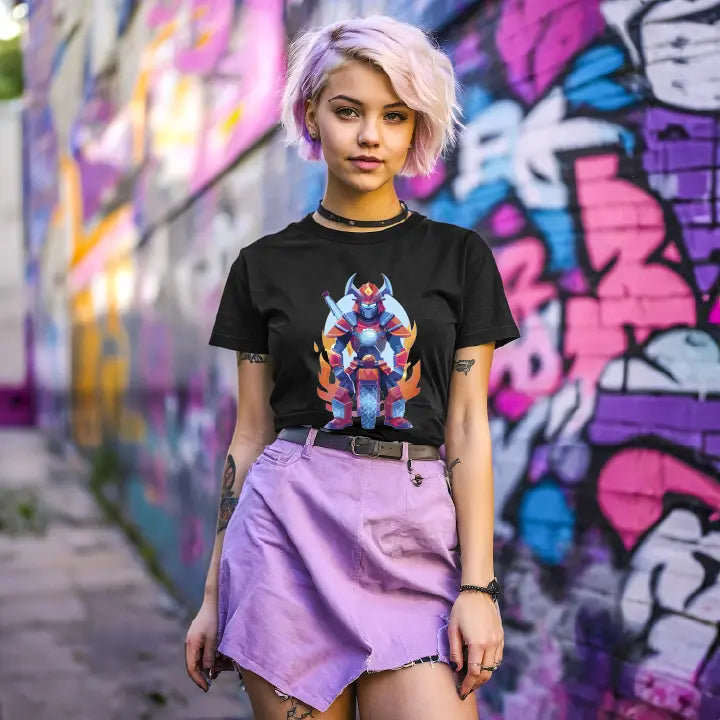 Samurai Graphic Unisex 100 Cotton Staple Tee 26