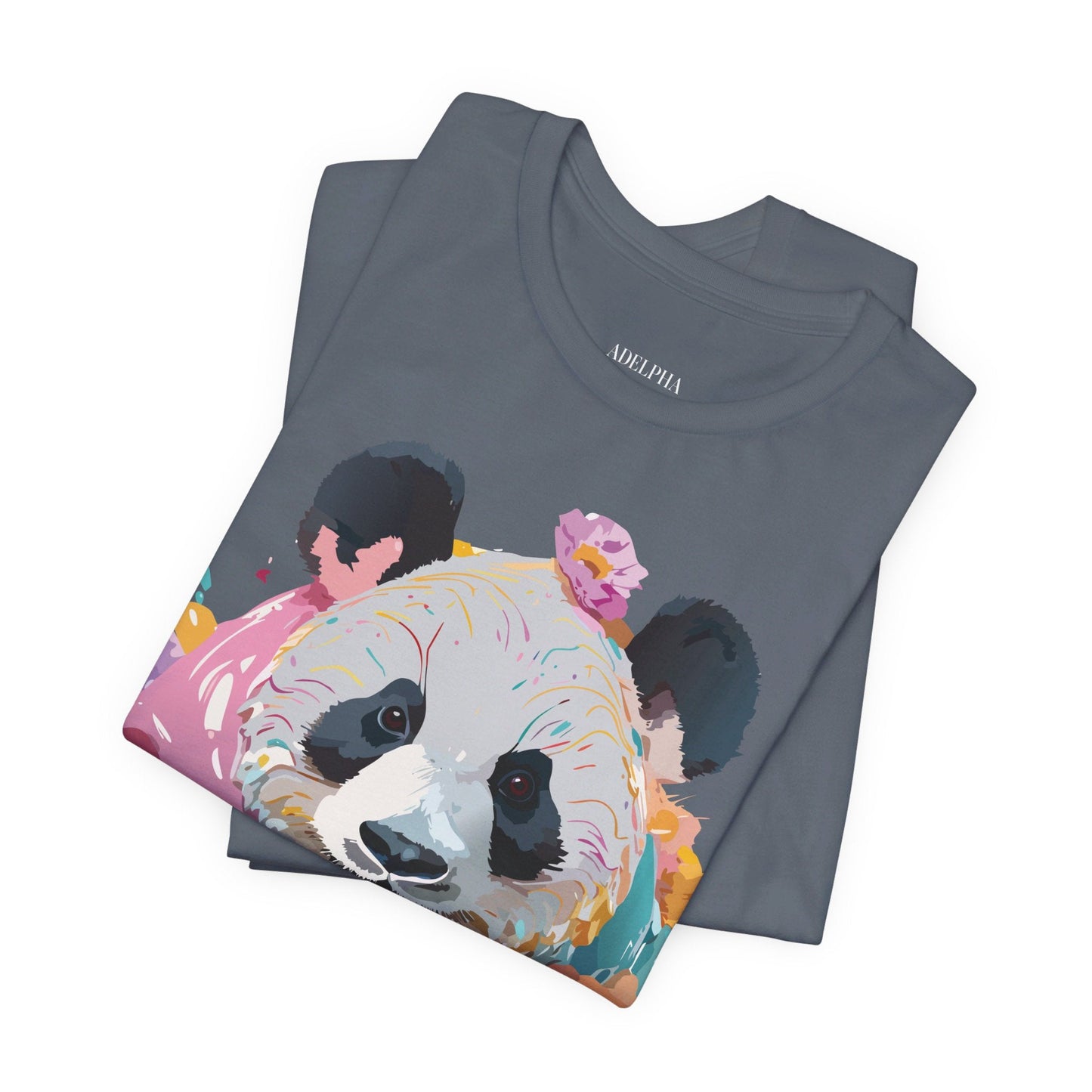 Panda Graphic Tee From Adelpha Unisex Jersey Short Sleeve Vintage Inspired Shirt