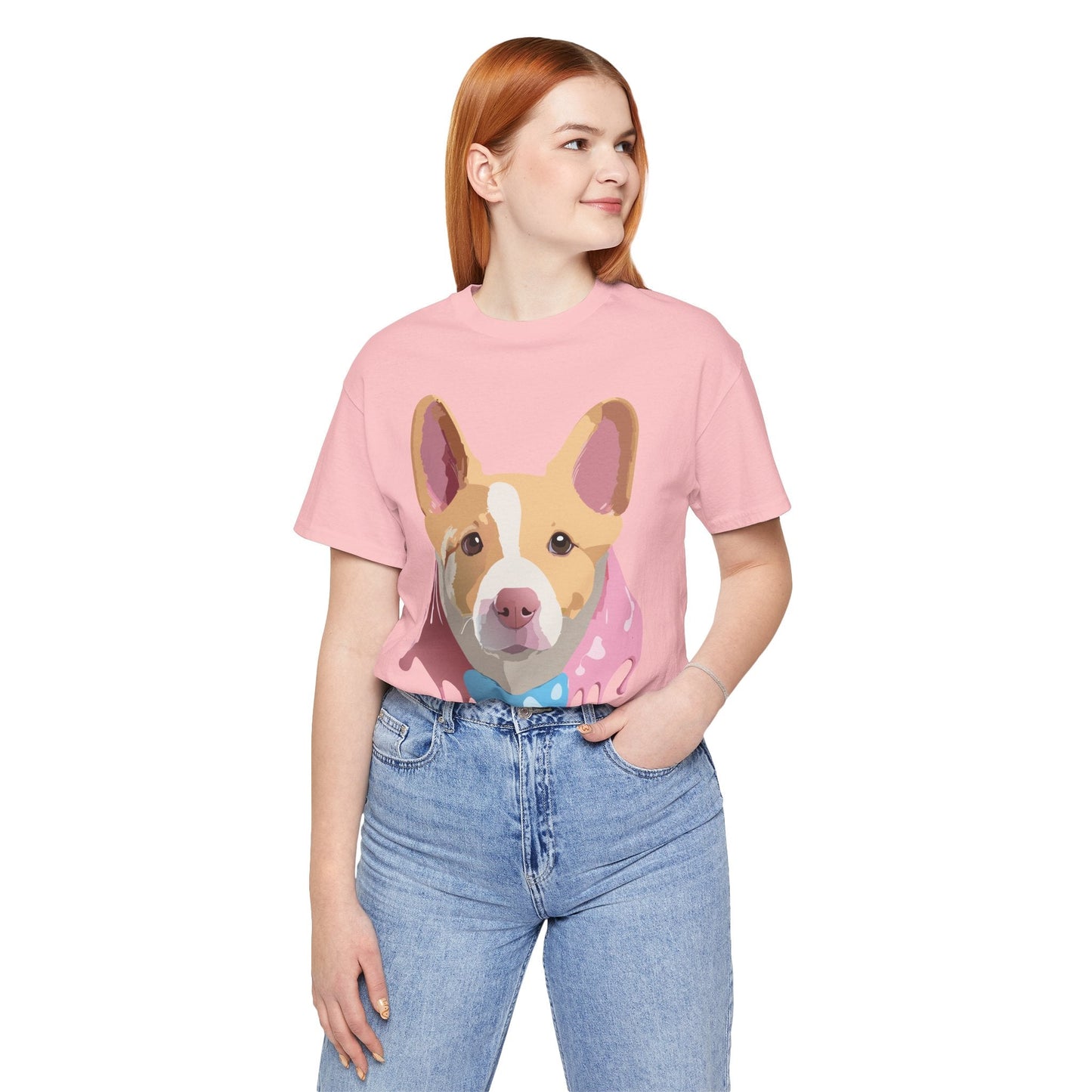 Dog Graphic Unisex 100 Cotton T-Shirt 16