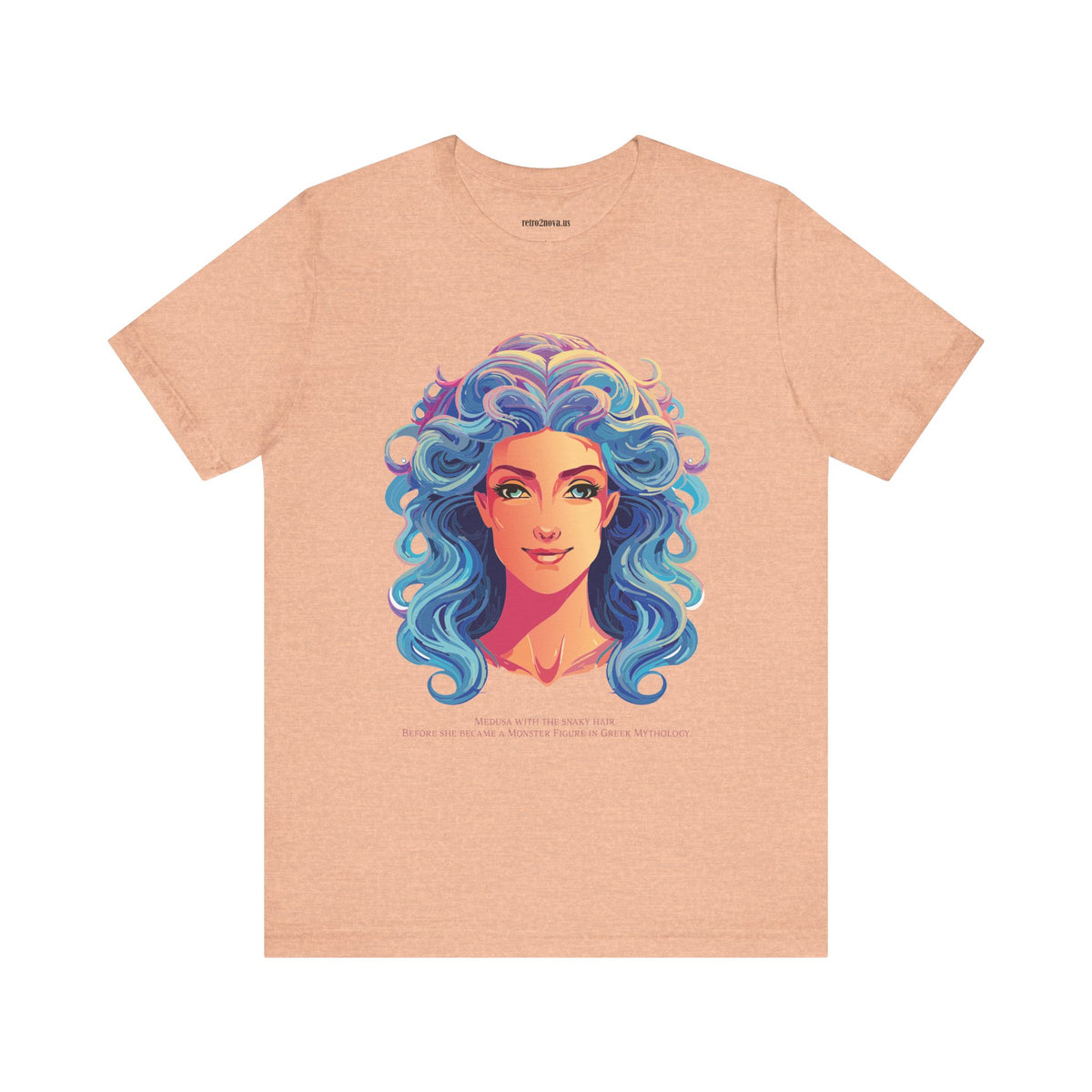Goddess Graphic Unisex Cotton Bella+Canvas Tee with Medusa