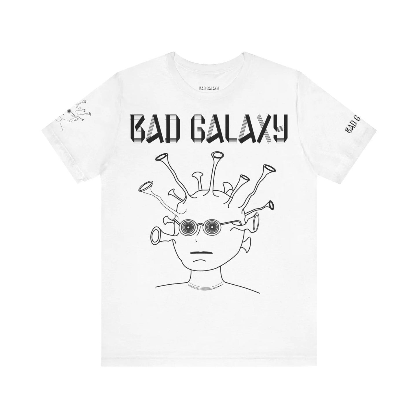 Alien Tee Shirt From Bad Galaxy Made To Order 100 Percent Cotton With Eco Friendly Inks