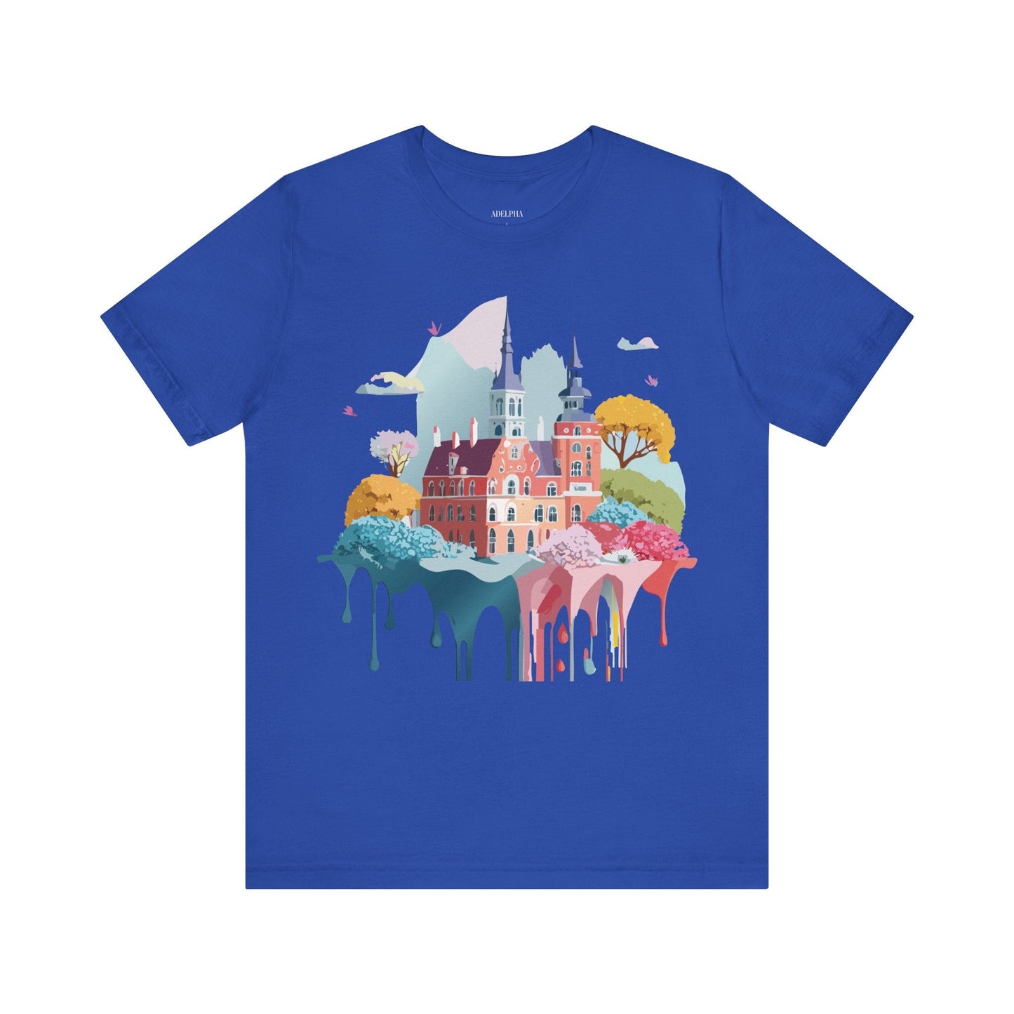 Germany Tourist Shirt Graphic Tee Unisex Vintage Inspired Design Adelpha Short Sleeve