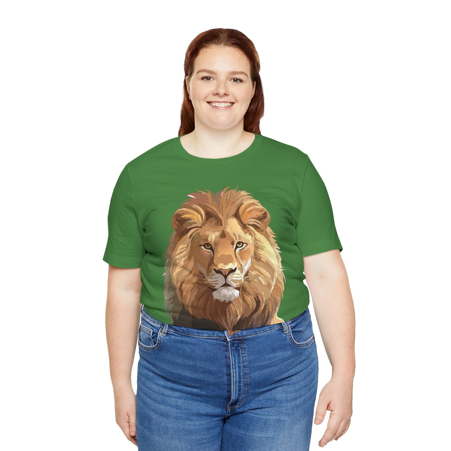 Unisex Animal Art Tee Shirt With Wild Animals Design Gildan 64000 Softstyle Cotton
