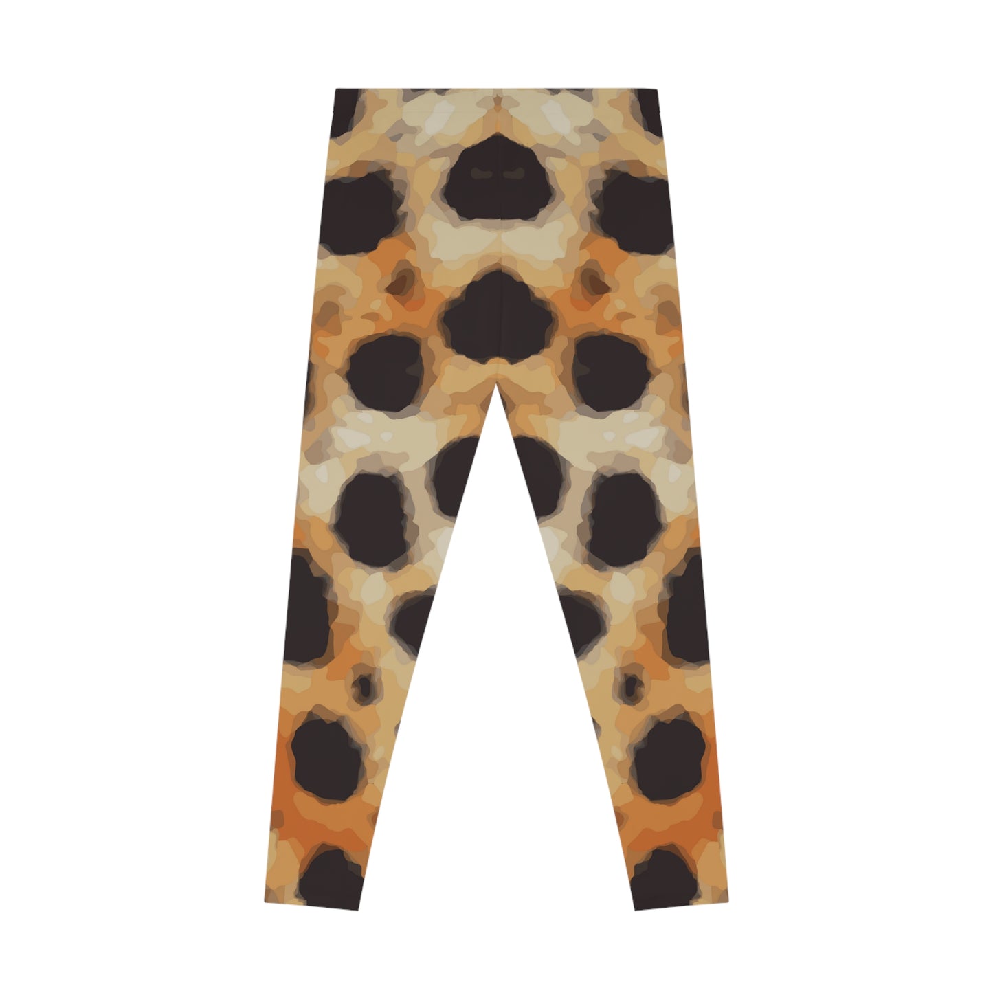 Leggings with animal print