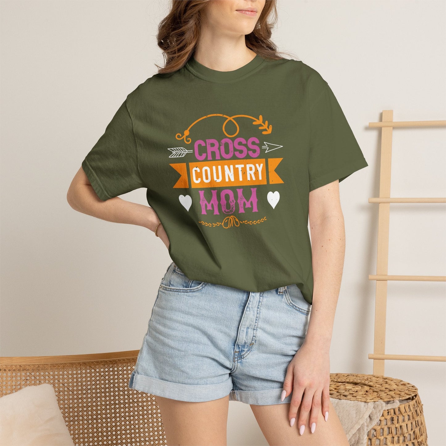 Mom T-shirt Mother Day Mama Tee Unisex Comfort Colors Garment-Dyed Cotton h68