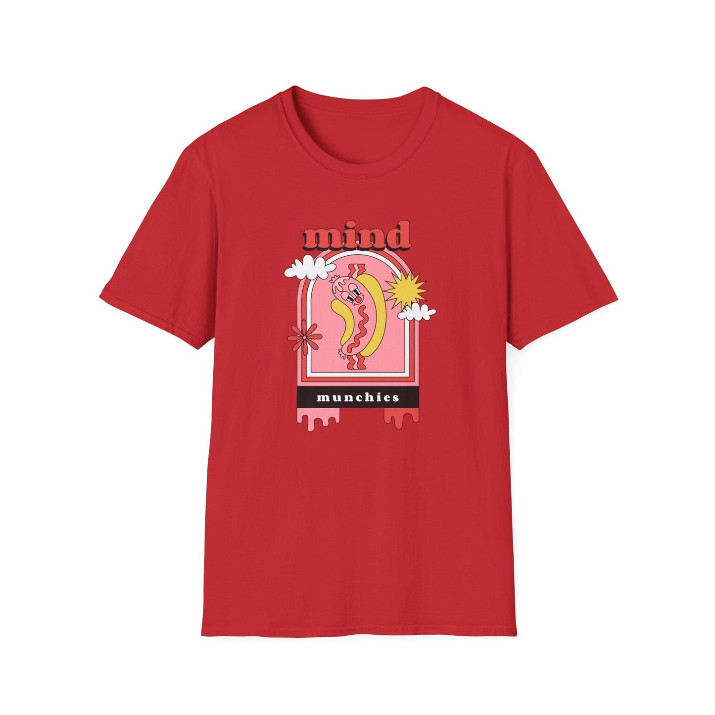 Funny Food T Shirt Unisex Softstyle Gildan 64000 100 Percent Ring Spun Cotton Lightweight Comfort