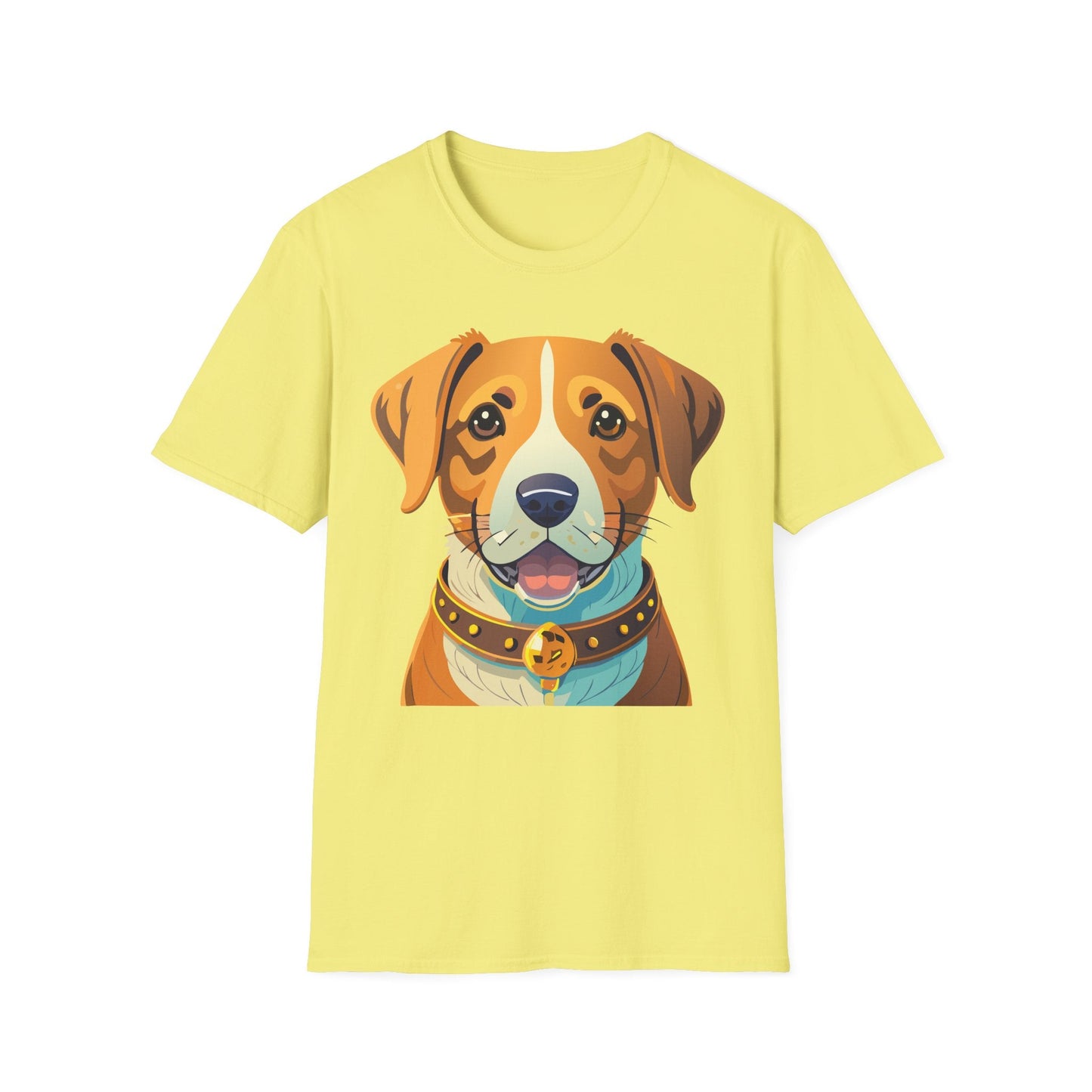 Dog Shirt Unisex Animal Tee Gildan Softstyle 64000 Cotton Tee