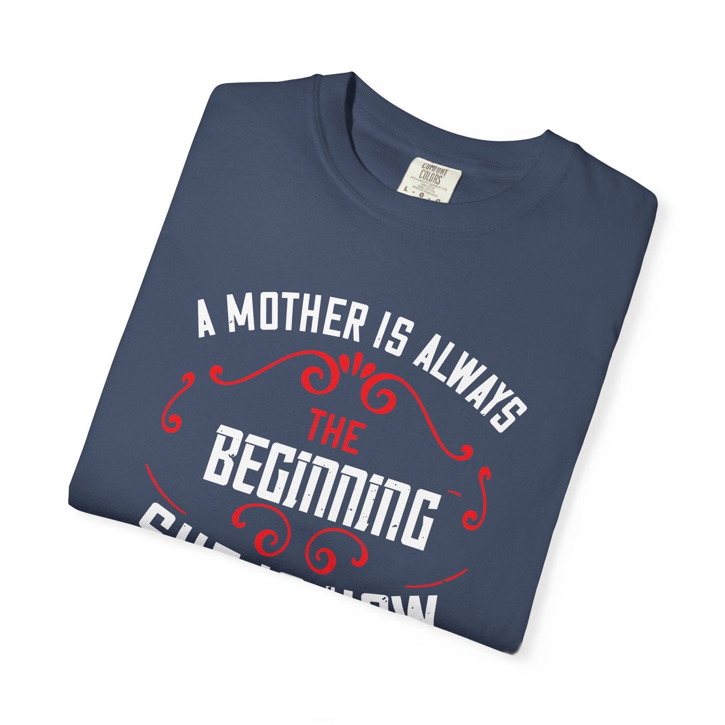Mom T-shirt Mother Day Mama Tee Unisex Comfort Colors Garment-Dyed Cotton h53
