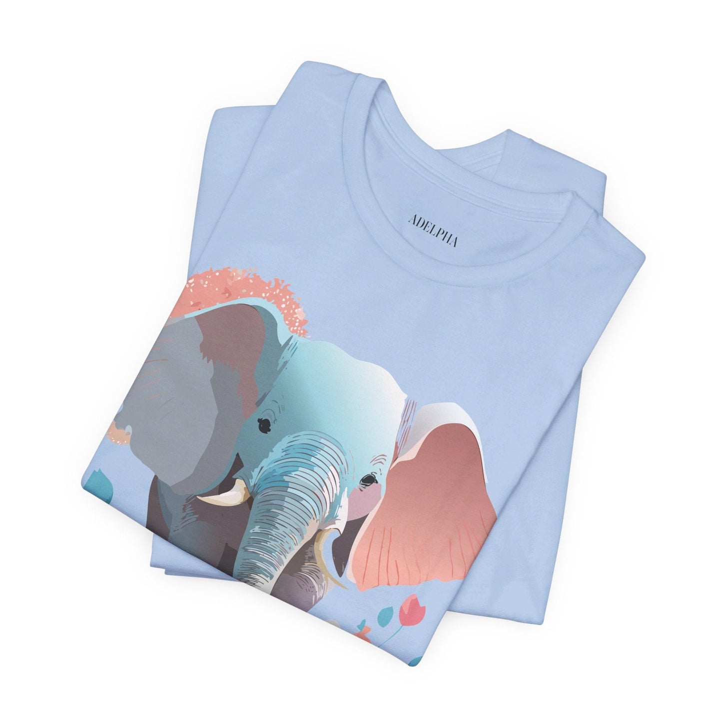 Elephant Graphic T Shirt By Adelpha Unisex Jersey Short Sleeve Artwork Tee Vintage Inspired