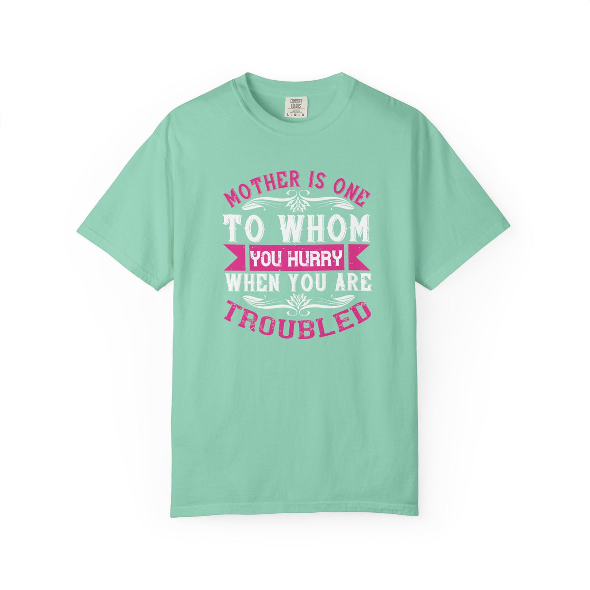 Mom T-shirt Mother Day Mama Tee Unisex Comfort Colors Garment-Dyed Cotton h82