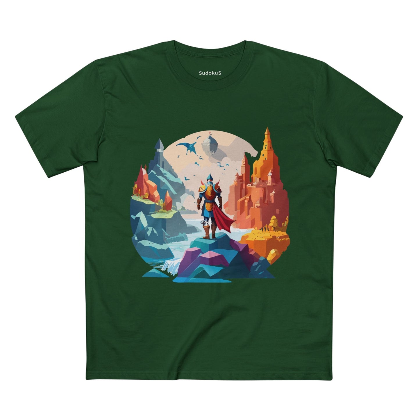 Adventures Graphic Unisex 100 Cotton Staple Tee 10
