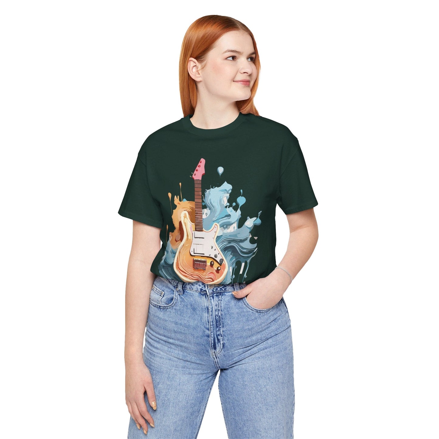 Music T Shirt Graphic Tee Unisex Short Sleeve Vintage Inspired Artwork Adelpha Collection