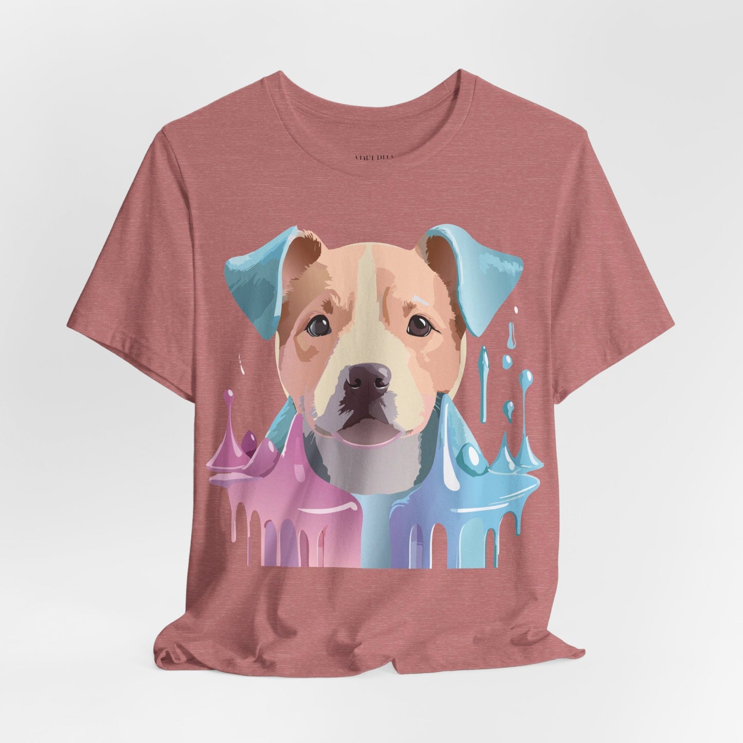 Dog Graphic T Shirt Unisex Jersey Short Sleeve Adelpha Vintage Art Tee Premium Comfort
