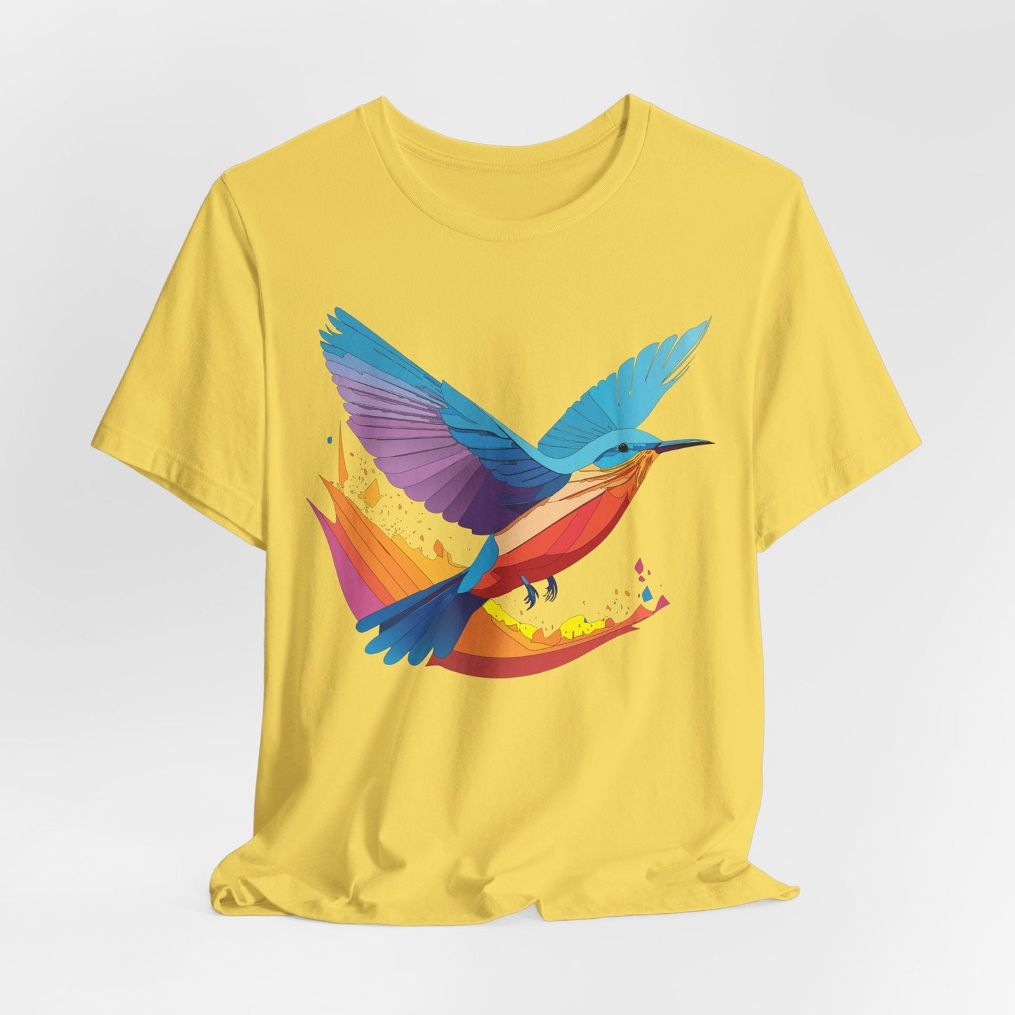 Unisex Animal Shirt Art Design Tee With Wild Animals Print Soft Comfortable Short Sleeve Tee