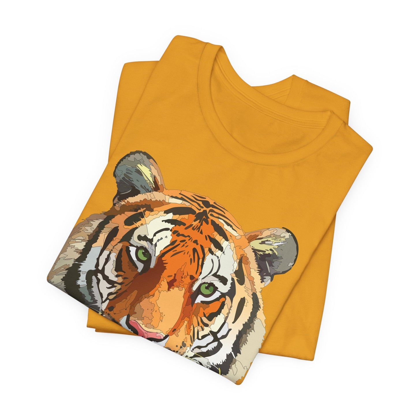 Unisex Animal Graphic Tee Shirt With Wildlife Art Design For Everyday Comfort Gildan 64000